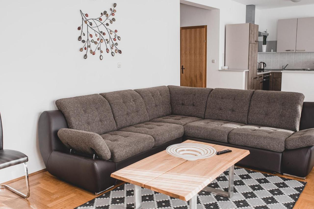 Helles 3 Schlafzimmer Apartment Zwischen Zagreb Zentrum & Natur Bagian luar foto